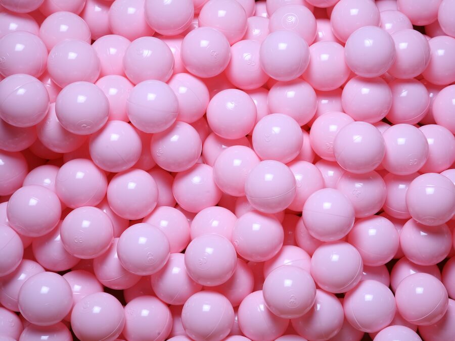 Baller til ballbasseng Ø 6 cm Pearl Rosa