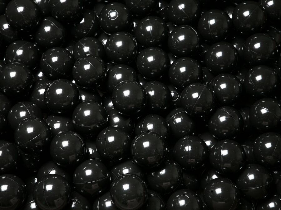 Baller til ballbasseng Ø 7 cm Svart
