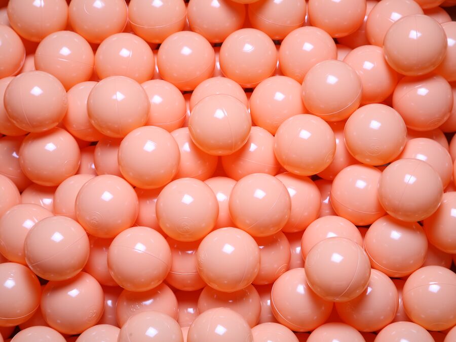 Baller til ballbasseng Ø 7 cm Oransje