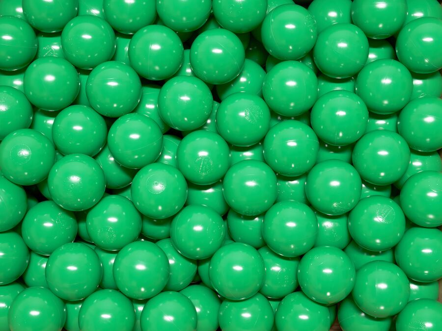 Baller til ballbasseng Ø 7 cm Grønn