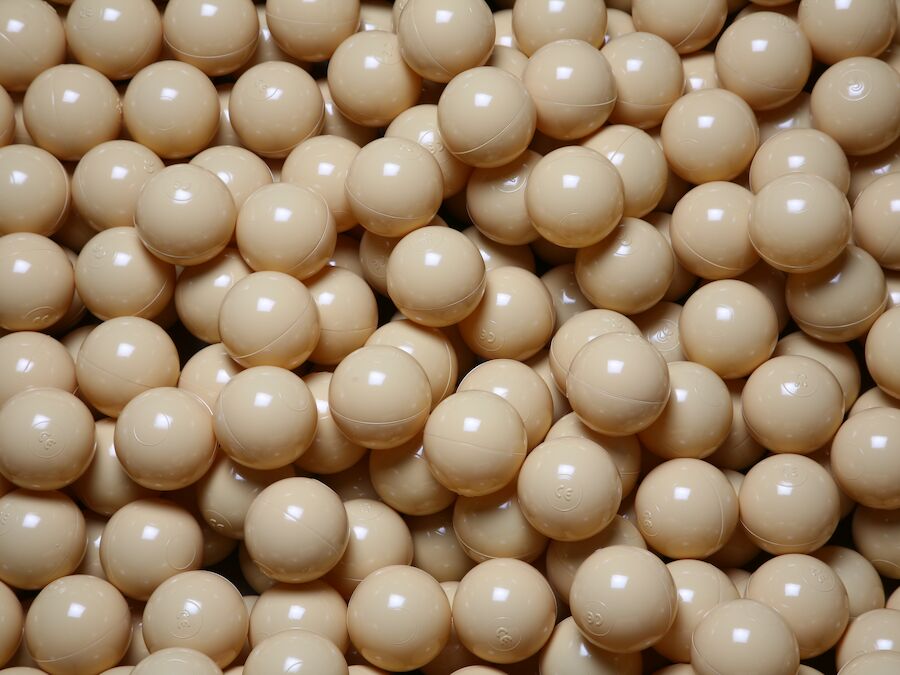 Baller til ballbasseng Ø 6 cm Pearl Beige