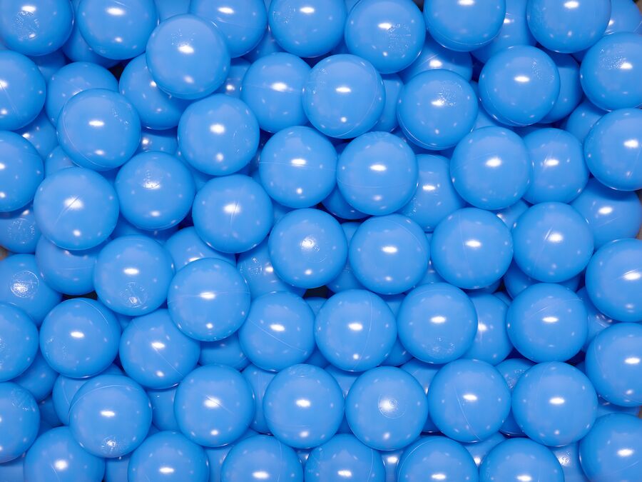 Baller til ballbasseng Ø 7 cm Blå