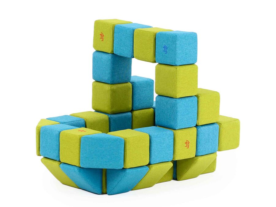 Sett 1325 Grønn/Blå